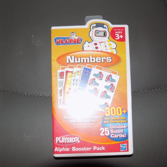 Alphie Numbers Booster Pack Playskool NEW - Picture 2 of 3